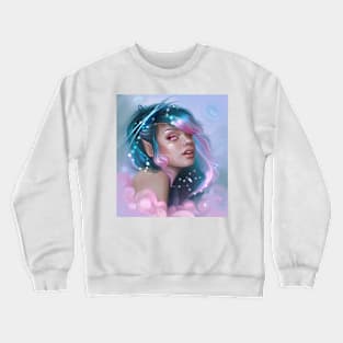 Princess on the rainbow Crewneck Sweatshirt